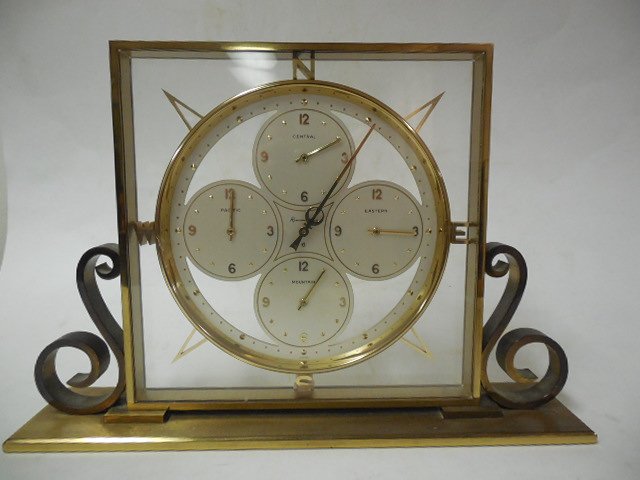 Bronze Swiss Desk Top Clock (1 of 3)