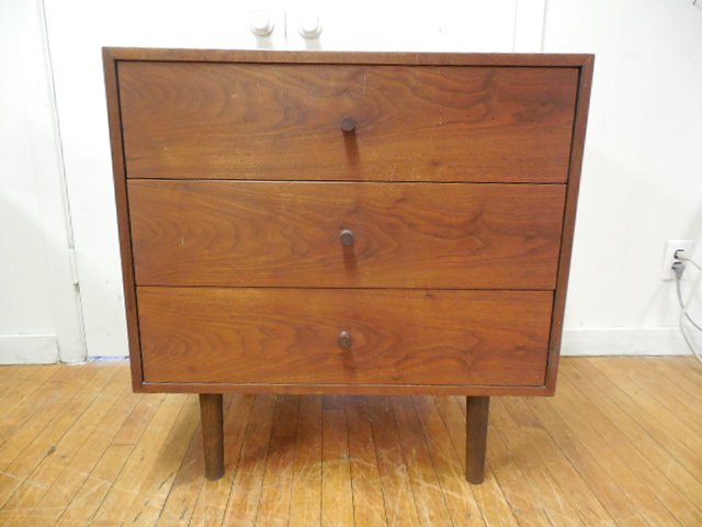 Mid Century 3 Drawer Bachelor's Chest (1 of 1)