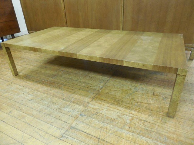 Mastercraft Burled Wood Coffee Table (1 of 1)