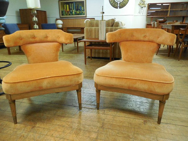 Pr (2) Mastercraft Lounge Chairs (1 of 2)