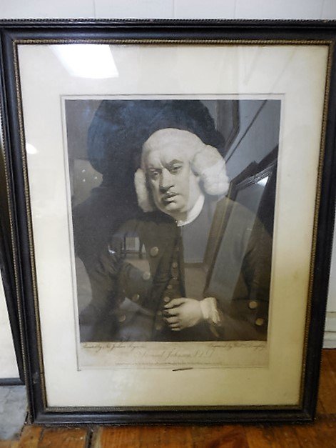 Engraving of Samuel Johnson (1 of 1)