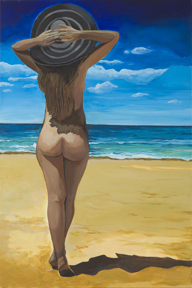 Agata Slomianowska (b. 1990) Sea Wenus maybe, 2017, oil (1 of 4)