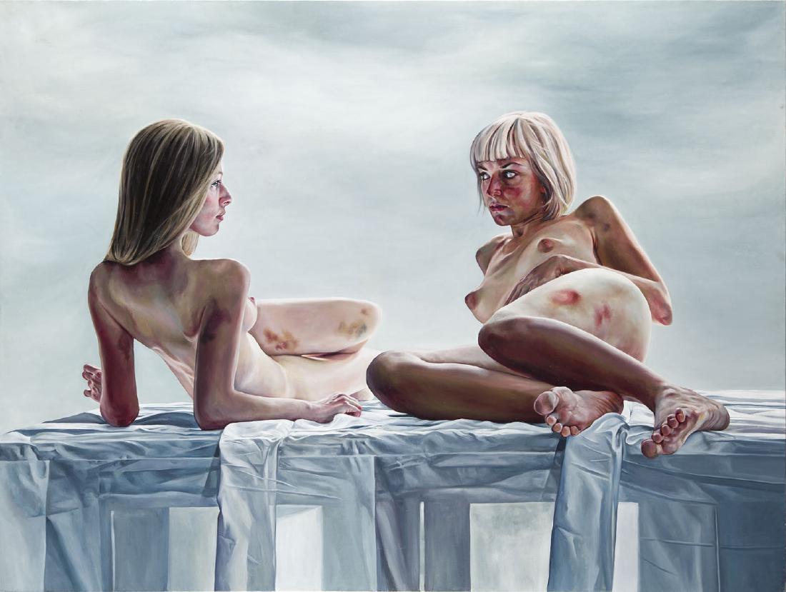 Anna Kmita (b. 1970), Debut, 2014, oil on canvas,  150 (1 of 5)