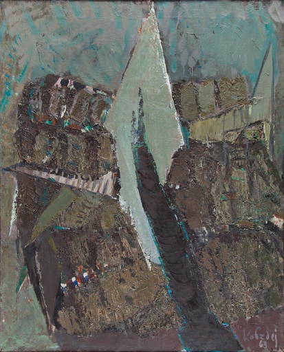 Aleksander Kobzdej (1920 1972), "birthday Ii", 1963