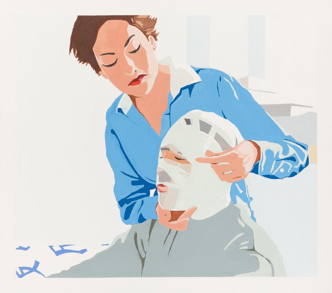 Zbigniew Rogalski (b. 1974) Bandage (2), 2002: Zbigniew Rogalski (b. 1974) Bandage (2), 2002; oil on canvas, 81 x 92 cm, signed and dated on the reverse: 'Z. ROGALSKI 2002'; EXHIBITED: - Gut un Billing. Aktuelle polnische Malerei, Frankfurt Oder,