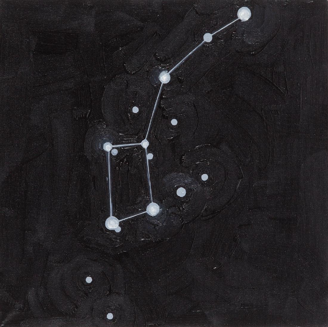Zbigniew Rogalski (b. 1974) "Constellations (Little: Zbigniew Rogalski (b. 1974) "Constellations (Little Dipper)", 2006; oil on canvas, 55 x 55 cm, signed and dated on the reverse: 'ROGALSKI 2006'; EXHIBITED: - Zbigniew Rogalski, Letter, Sprüth Magers