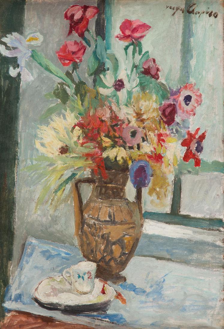 Jacques Chapiro (1887 - 1972) Flowers in vase (1 of 6)