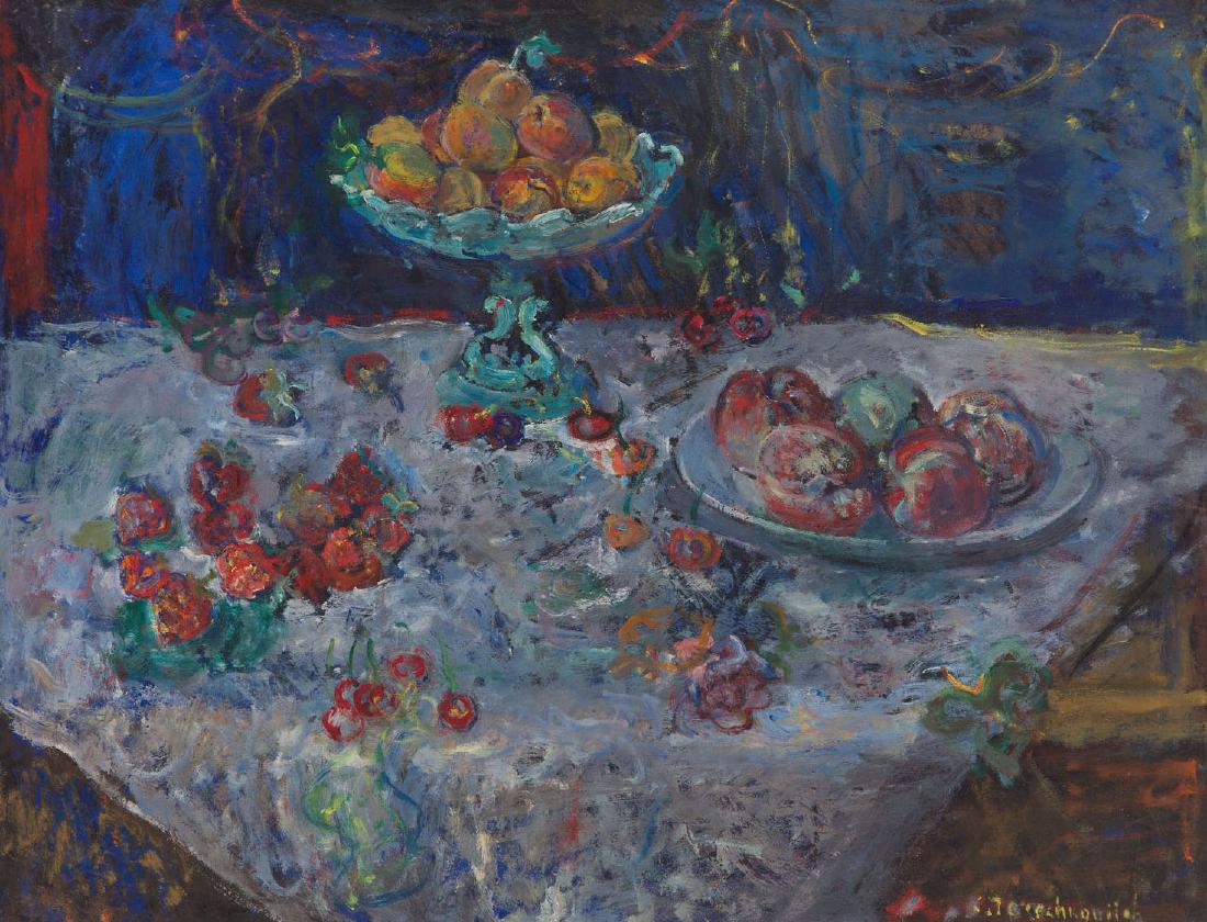 Constantin Terechkovitch (1902 - 1978) Fruit still life (1 of 6)
