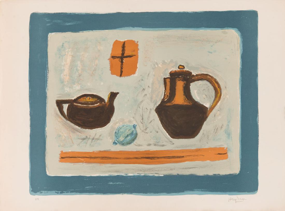 Henryk Hayden (1883 - 1970) A still life with teapot (1 of 6)