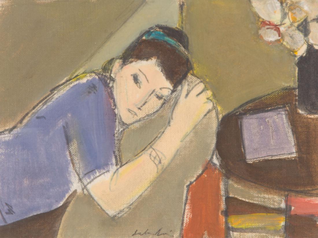 Aldo Salvadori (1905 - 2002) Resting woman (1 of 3)