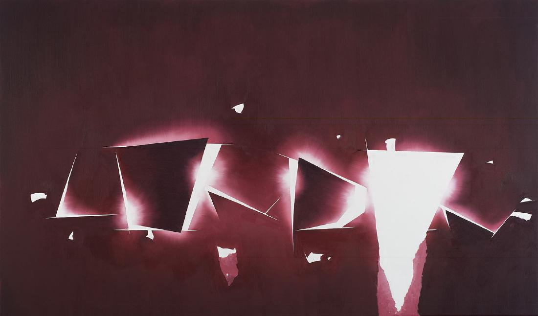 Zbigniew Rogalski (b. 1974) "London", 2014: Zbigniew Rogalski (b. 1974) "London", 2014; oil on canvas, 120 x 180 cm; NOTE: - To this lot we apply Artist's Resale Right (Droit de Suite) fee. Royalties are calculated using a sliding scale of perc