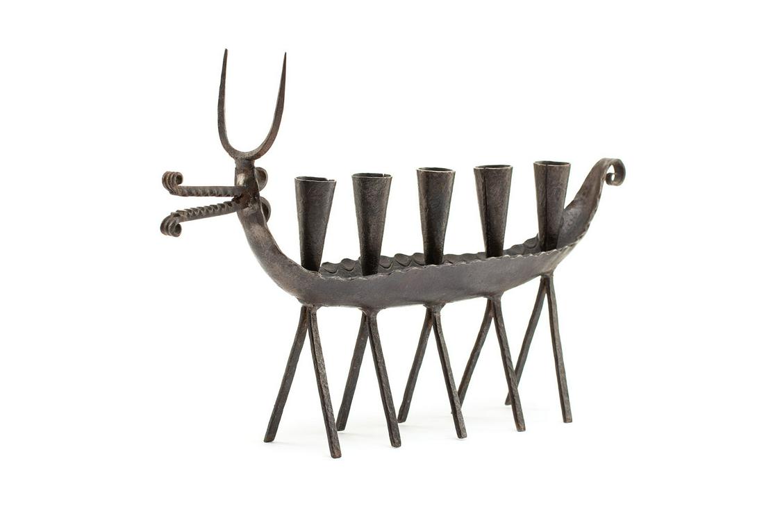 Stanislaw Skura (1909 - 1981),  Candleholder, (1 of 7)