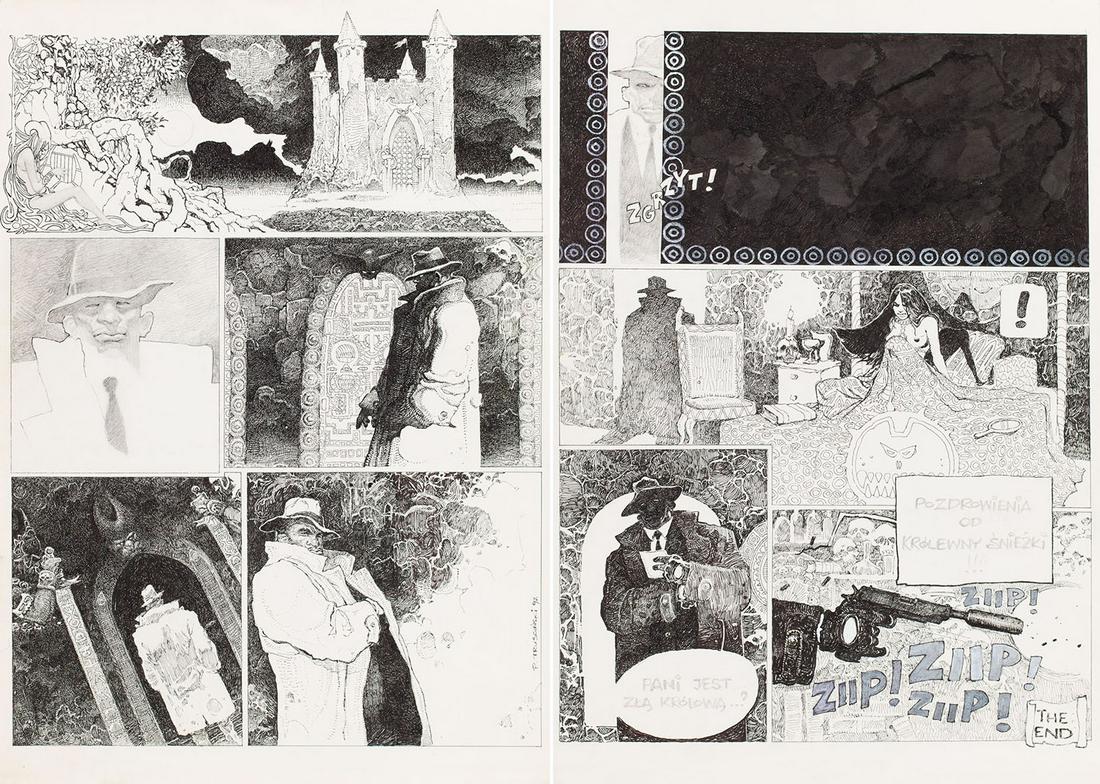 Przemyslaw Truscinski (b. 1970), "Niebajka", whole (1 of 4)