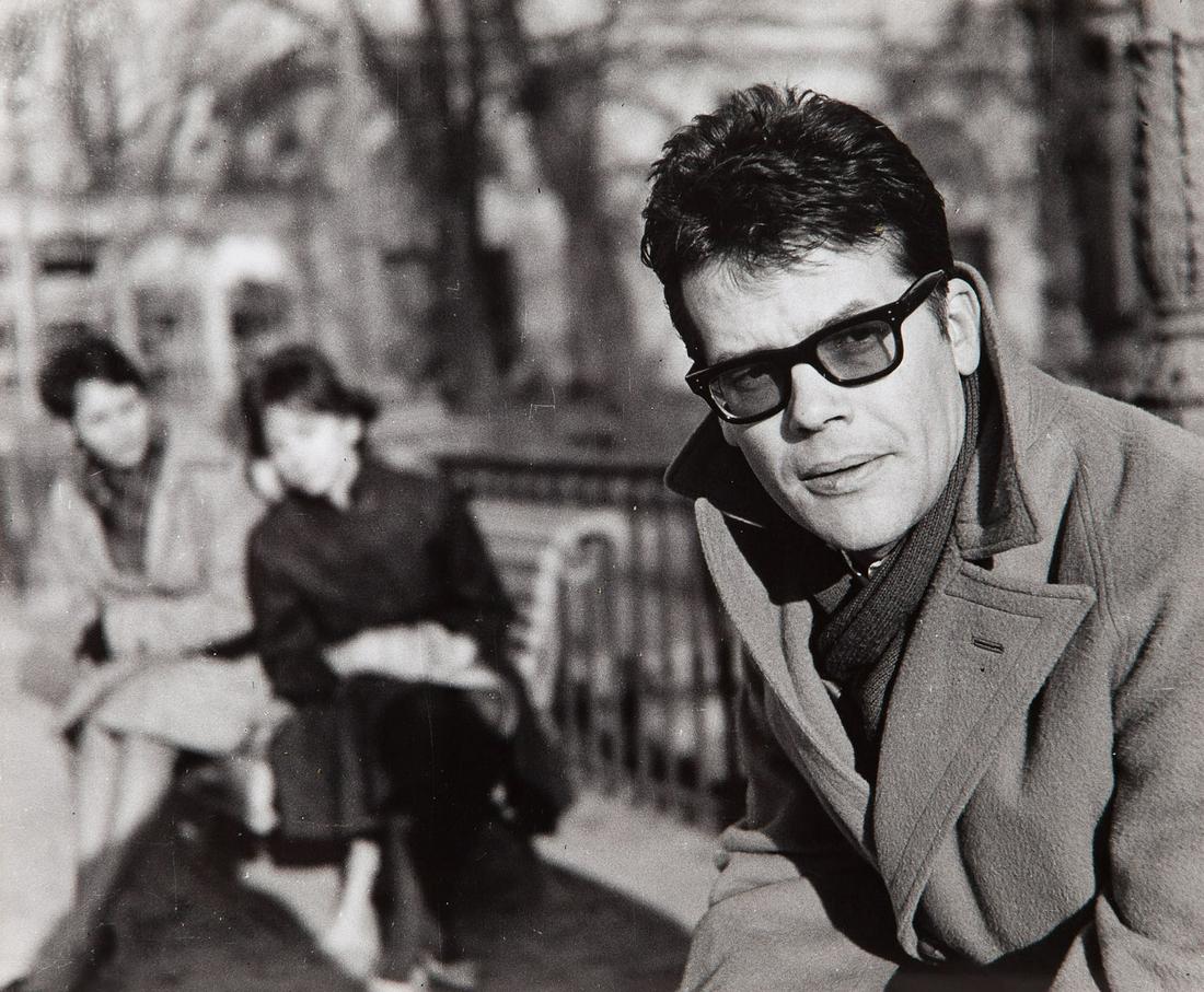 Tadeusz Rolke (b. 1929) Zbigniew Cybulski: Tadeusz Rolke (b. 1929) Zbigniew Cybulski; gelatin-silver print/baryta paper, 25 x 30.1 cm (sheet); artist's stamp on the reverse: 'TADEUSZ ROLKE'; NOTE: - In addition to the hammer price, the success