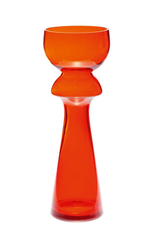 Zbigniew Horbowy (b. 1935 , Lanczyn) Vase Glassworks: Zbigniew Horbowy (b. 1935 , Lanczyn) Vase Glassworks "Sudety", Szczytna Slaska, 1960/70-ties soda glass, h.: 24,5 cm
