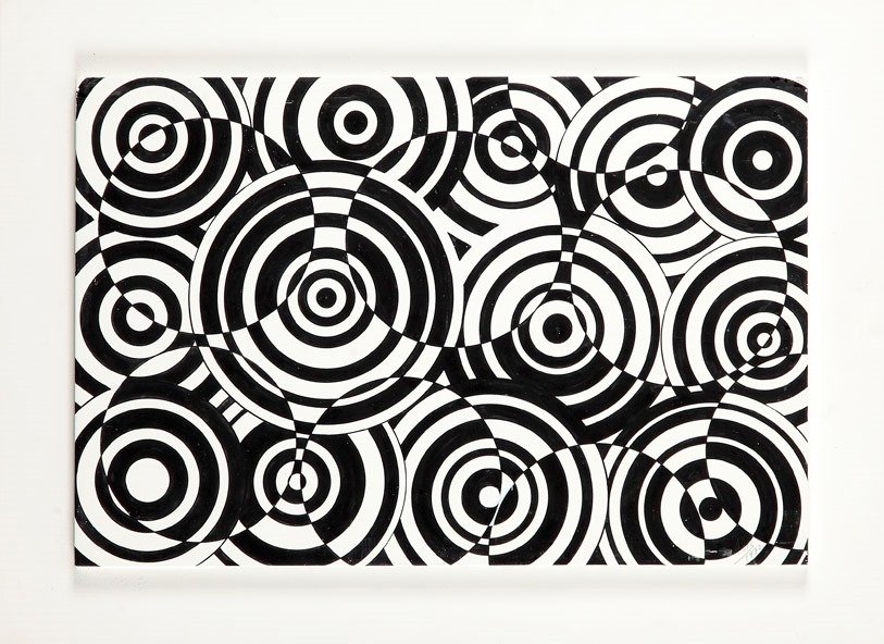 Antonio Asis (b. 1932 , Argentina) Untitled, 1972 ,: Antonio Asis (b. 1932 , Argentina) Untitled, 1972 , oil on board, 41 x 52 cm, signed and dated on the reverse: 'Asis | 1972'