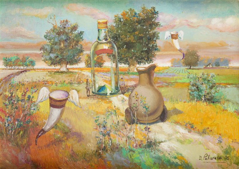 David Pataraia (b. 1971),Landscape with jug, 2005 (1 of 1)