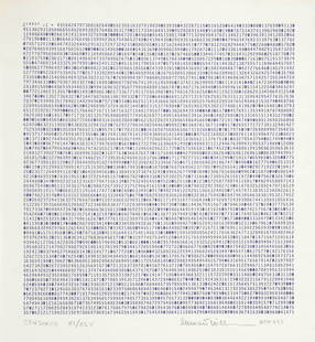 Emmett Williams (1925 - 2007) "CENSORED", 1991,: Emmett Williams (1925 - 2007) "CENSORED", 1991, serigraphy on paper, 22,5 x 21 cm (imprint), 34,5 x 25 cm (sheet), signed, dated and described at the bottom by pencil: '"CENSORED" XI/XLV Emmett Willia