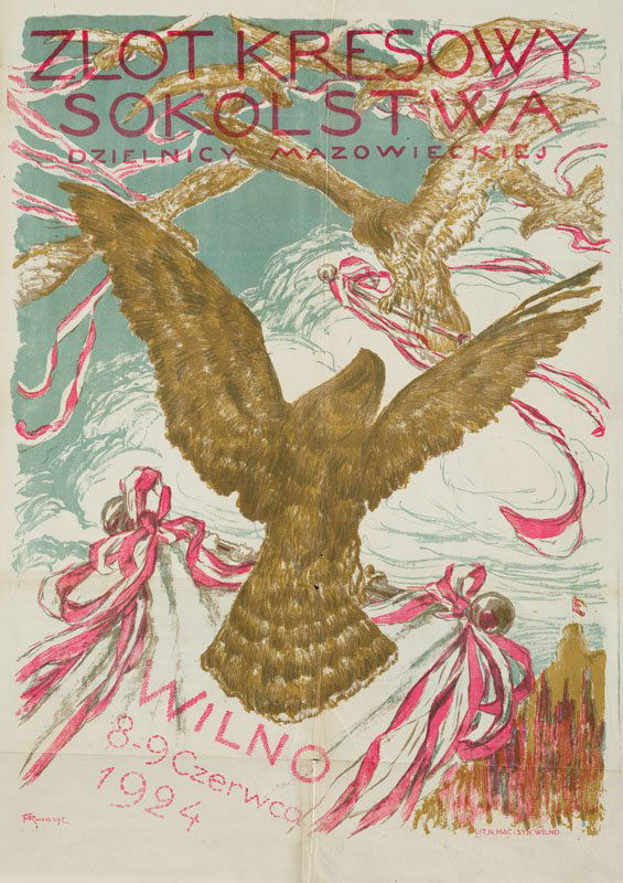 Ferdynand Ruszczyc (1870 - 1936) Falcons Rally in the (1 of 1)