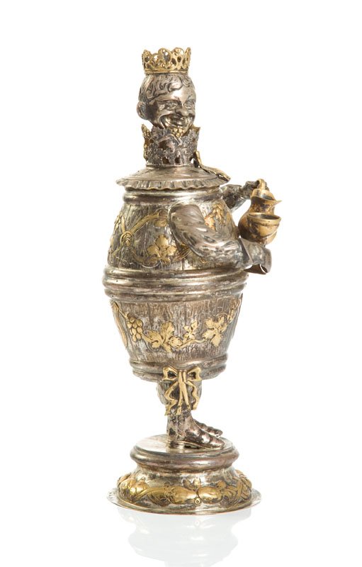 B. Neresheimer & Sohne, Hanau, Germany, A silver-gilt (1 of 6)