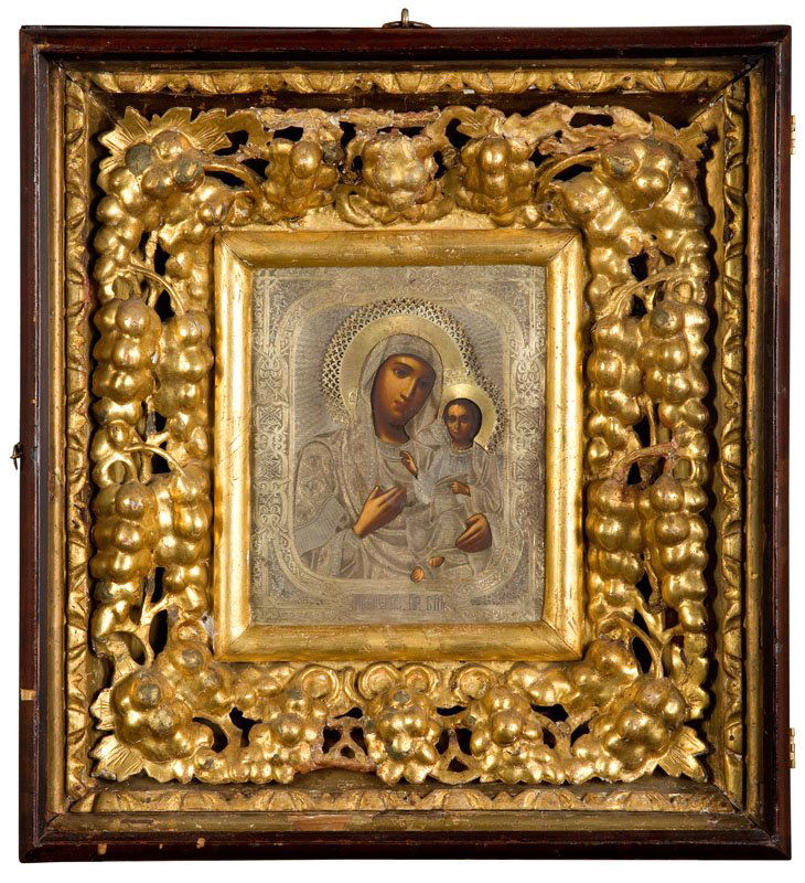 Ivierskaya Mother of God, Icon, Moscow, Russia, 1886, (1 of 1)