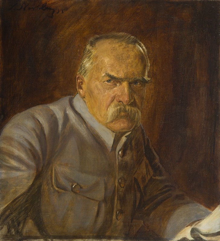 Stefan Norblin (1892 - 1952), Portrait of Marshal Jozef: Stefan Norblin (1892 - 1952), Portrait of Marshal Jozef Pilsudzki, 1935, oil on canvas, 61,5 x 55,5 cm, signed and dated upper left: 'SNorblin 35', PROVENANCE: - collection of Aleksander Prystora (187