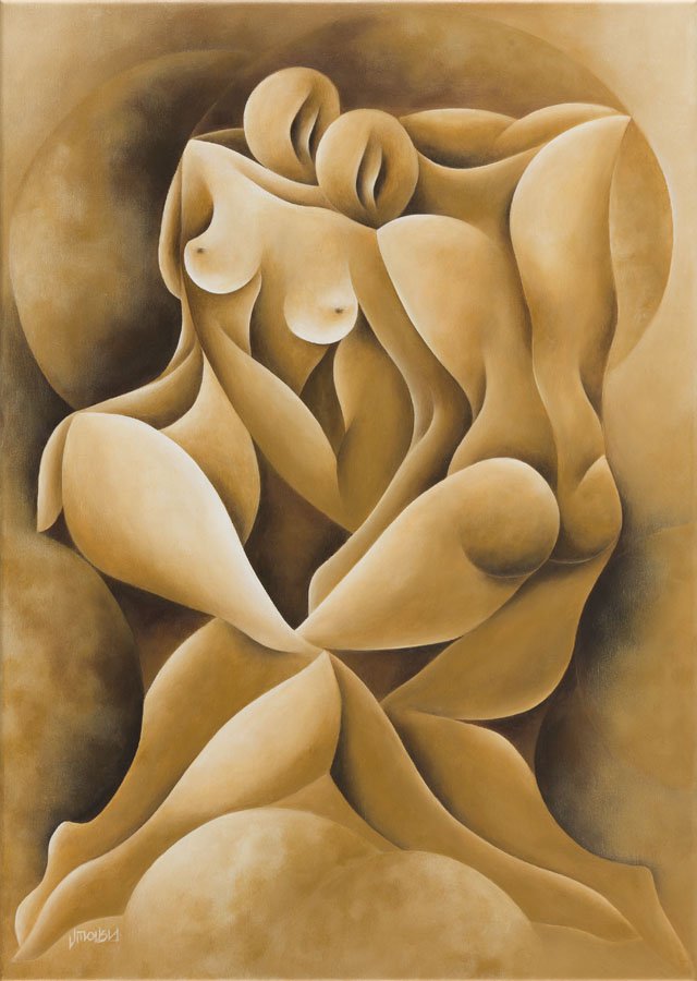 Ewa Witkowska, (b. 1985), Untitled, 2016, acrylic on (1 of 4)