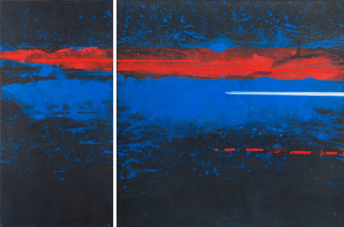 Urszula Koziel, (b. 1977), Untitled, diptych, 2016, (1 of 10)