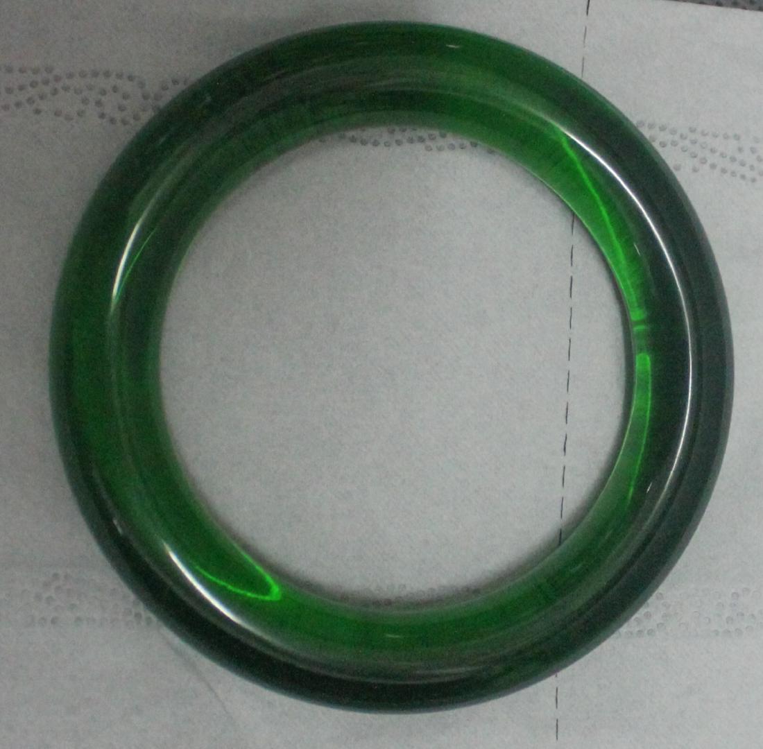 Chinese Jadeite Bangle (1 of 6)