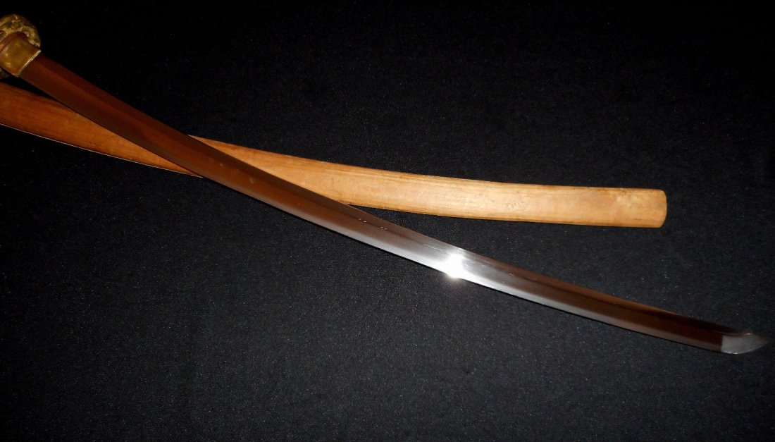 Japanese WW II Army Officer Samurai Katana Sword (1 of 8)
