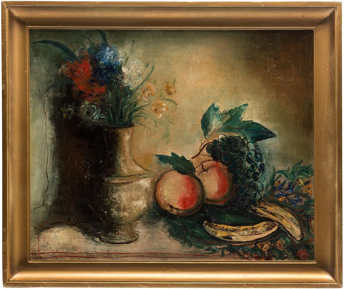 Marc Sterling ( Russian1895 -1976)Oil Painting (1 of 4)