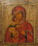 Antique 19c Russian icon of the Feodorovkaya