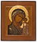 Antique19c Russian icon, Kazanskaya Mother of God
