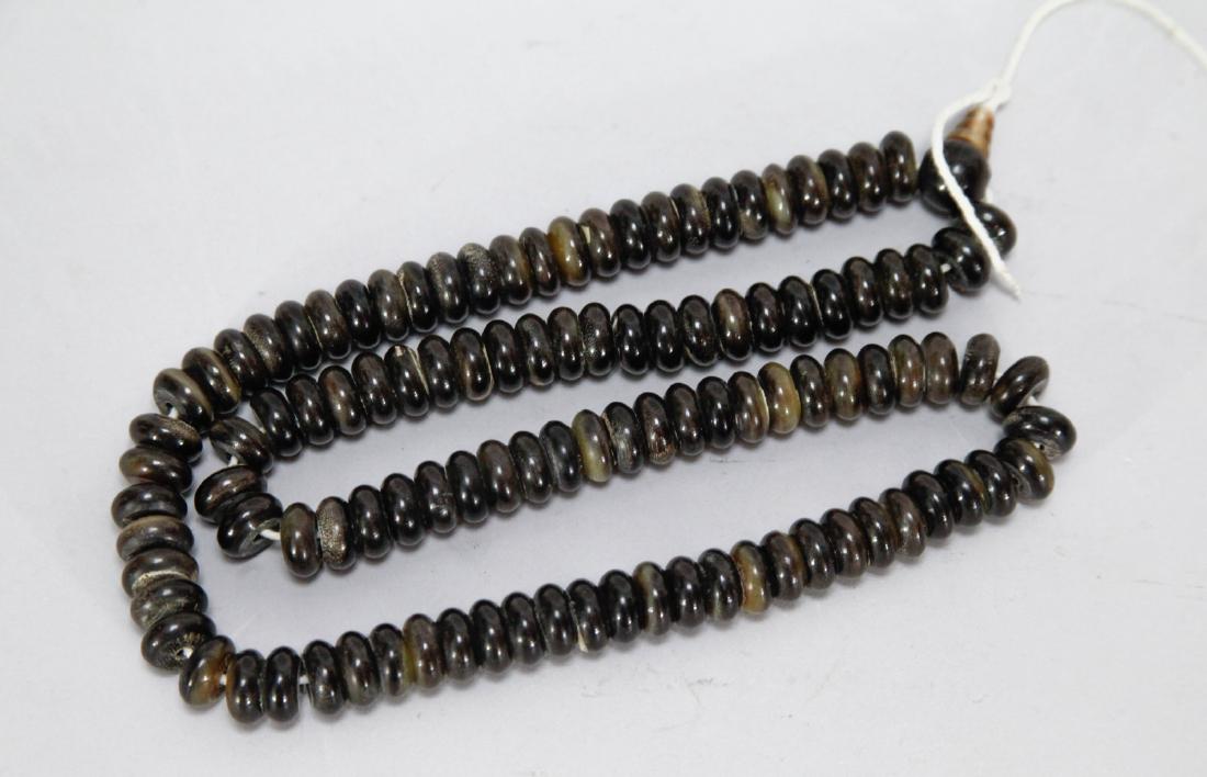 Chinese Carved Horn Bead Necklace (1 of 4)