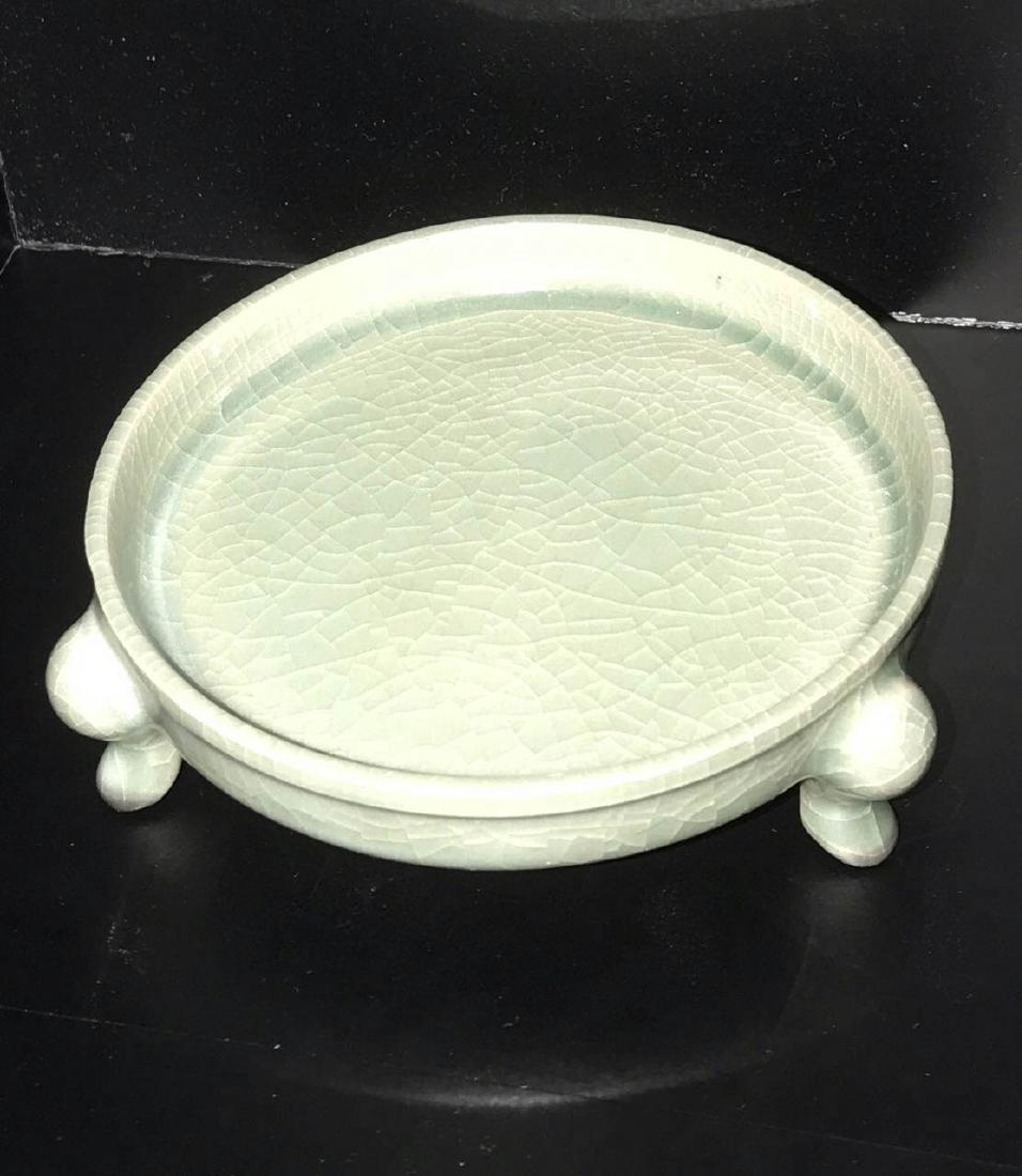Chinese Ceramic Tripod Brush Washer (1 of 7)
