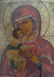 Antique 19c Russian icon of the Feodorovkaya - 2