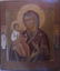 Antique 19c Russian icon of Three Handed Mother Go
