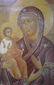 Antique 19c Russian icon of Three Handed Mother Go - 3