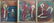 Antique 19c Russian Icon Tryptic of st.Nicholas