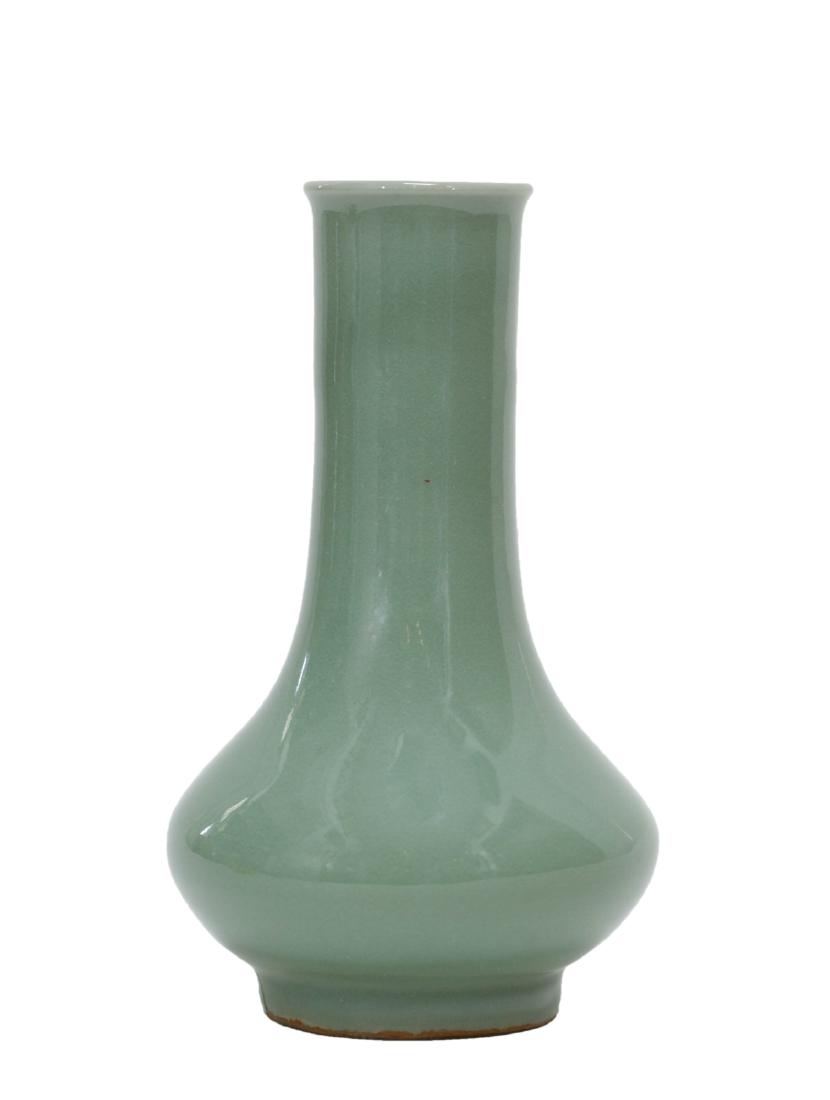 Chinese Song Period Celadon Glazed Vase (1 of 5)