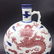 Chinese Blue/White Copper Red Porcelain Vase,Mark - 7