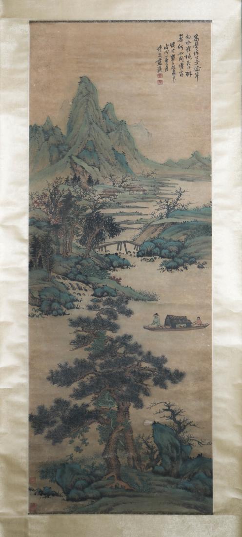 Chinese Ink/Color Scroll Painting (1 of 8)