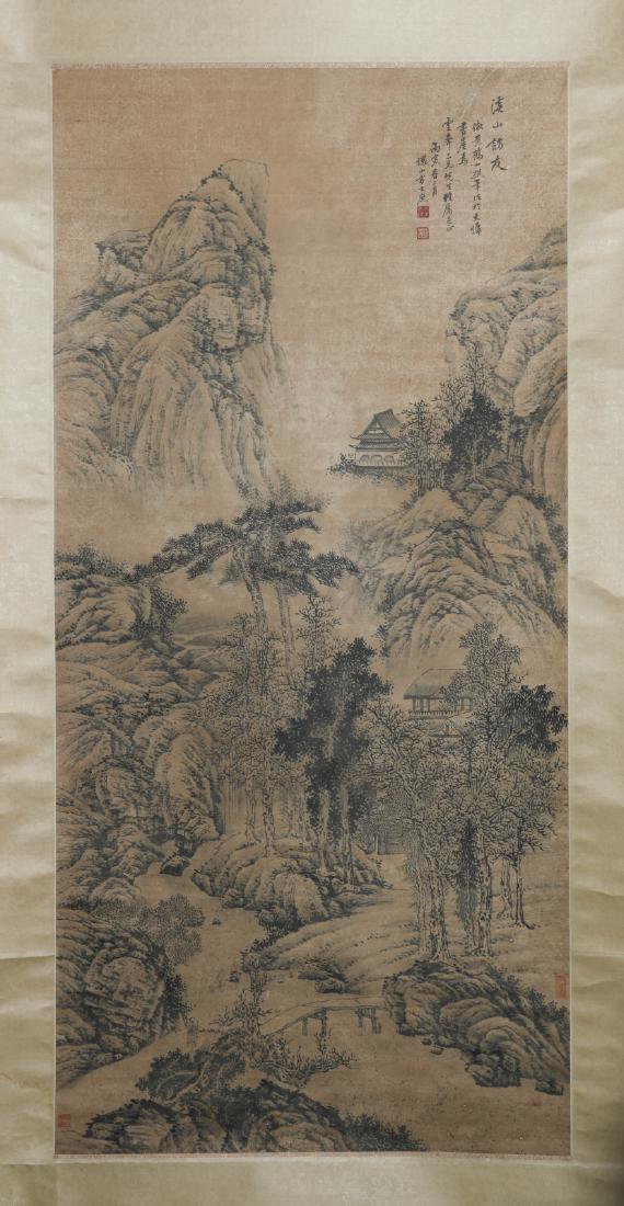 Chinese Ink/Color Scroll Painting (1 of 8)