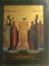 Antique 19c Russian icon of Trinity