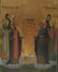 Antique 19c Russian icon of Trinity - 3