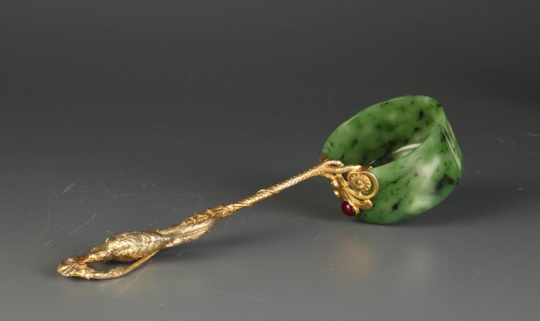 Russian Jade and Silver Spoon (1 of 7)