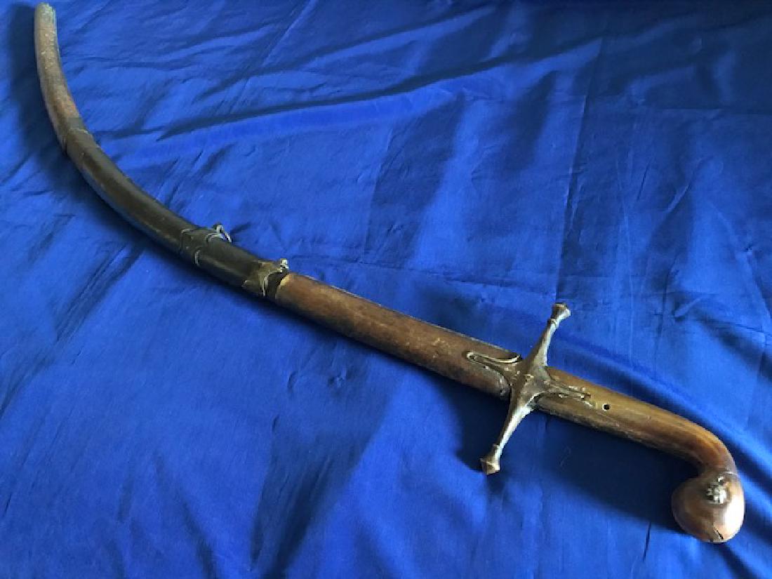 Antique Turkish Shamshir Sword. (1 of 9)