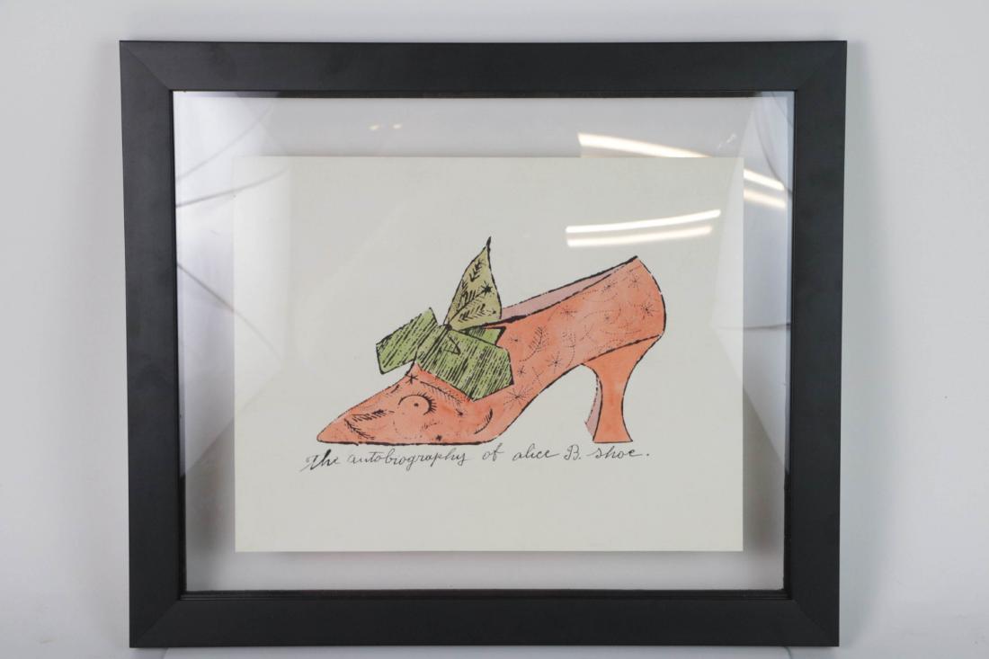 Andy Warhol. Image of Shoe with Seal (1 of 4)