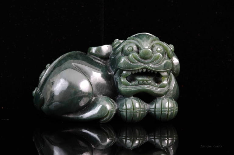 Spanish Jade Foo Dog
