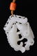 Qing Dynasty White Jade Carved Double Fish Pendant - 2